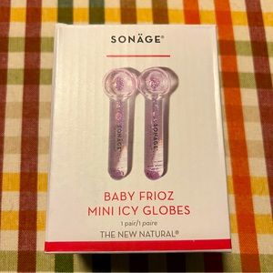 NEW IN BOX Sonage Baby Frioz Mini Ice Globes Facial Massager